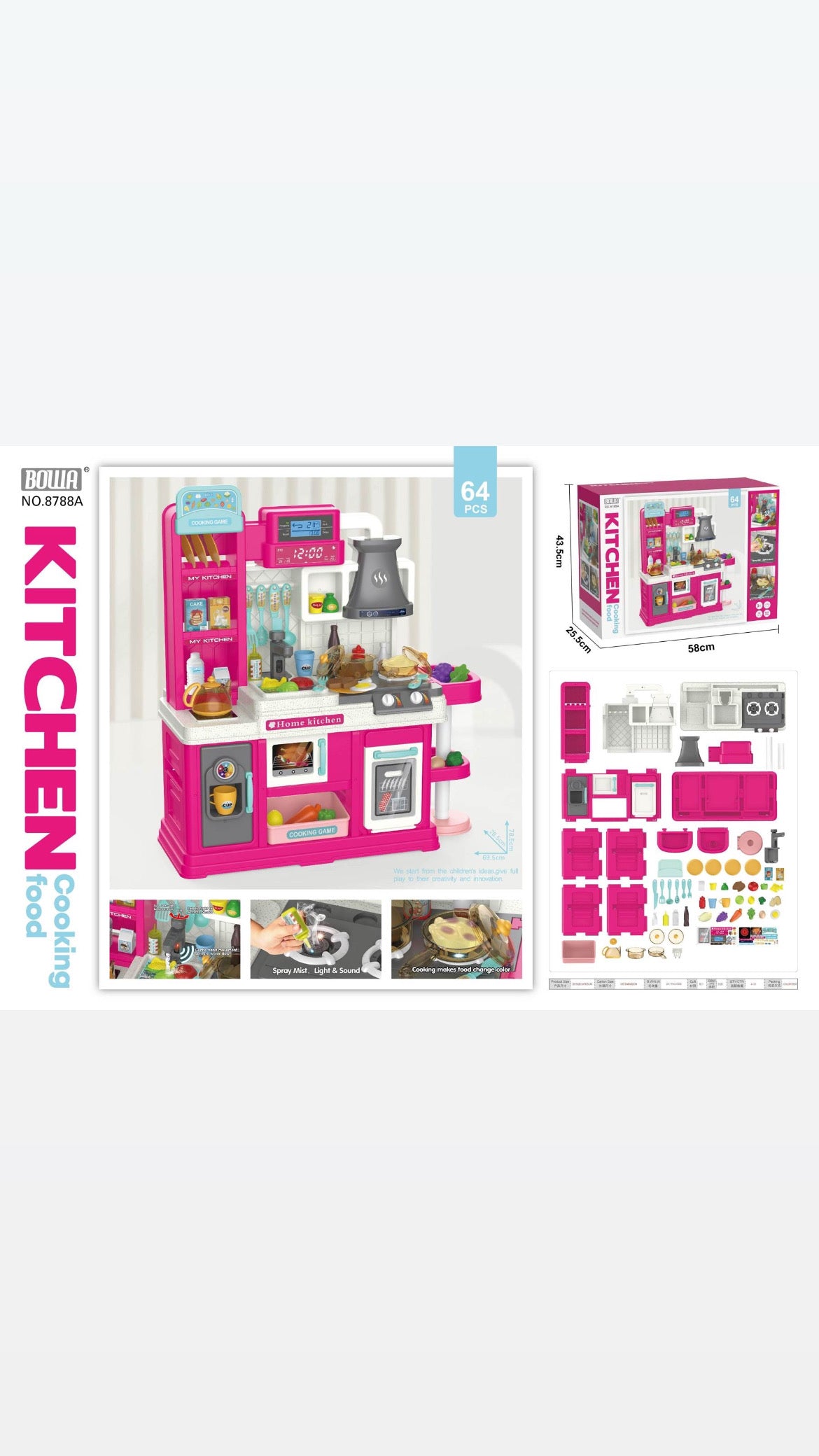 Spray Water Outlet Kitchen Set