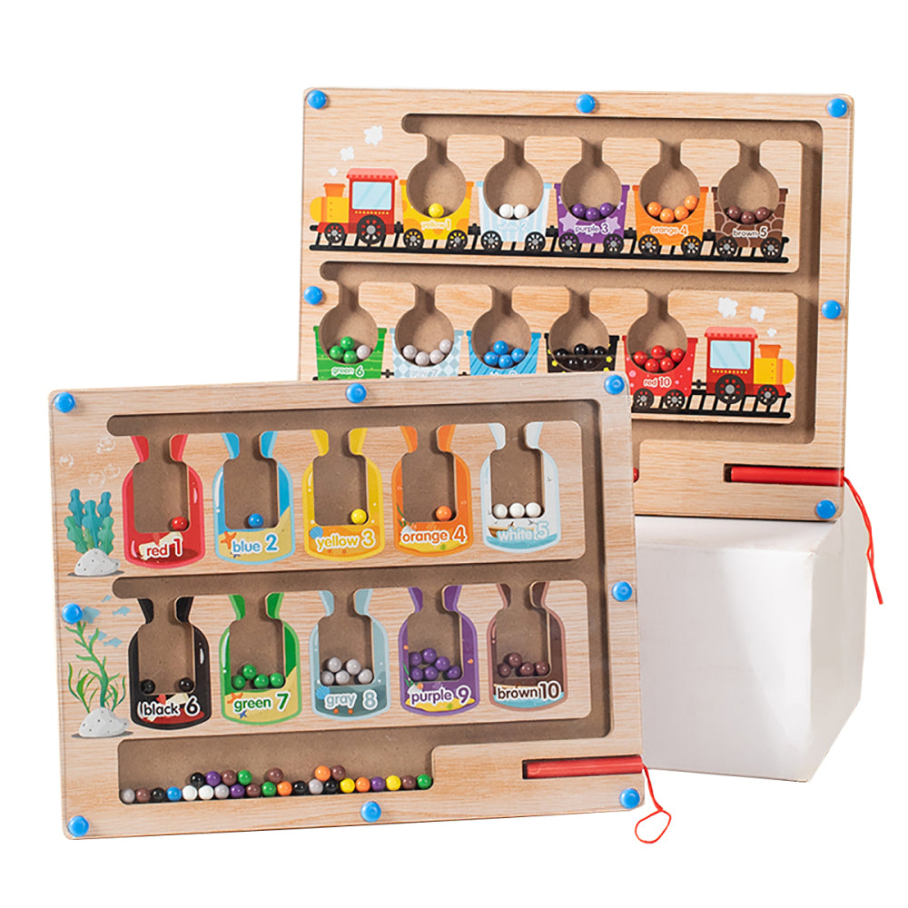 Magnetic Learning Maze