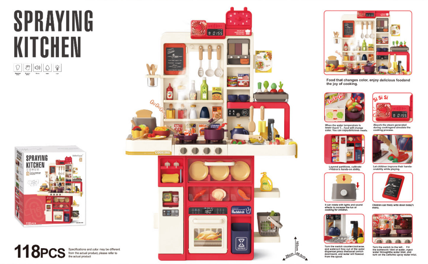 Spraying Kitchen