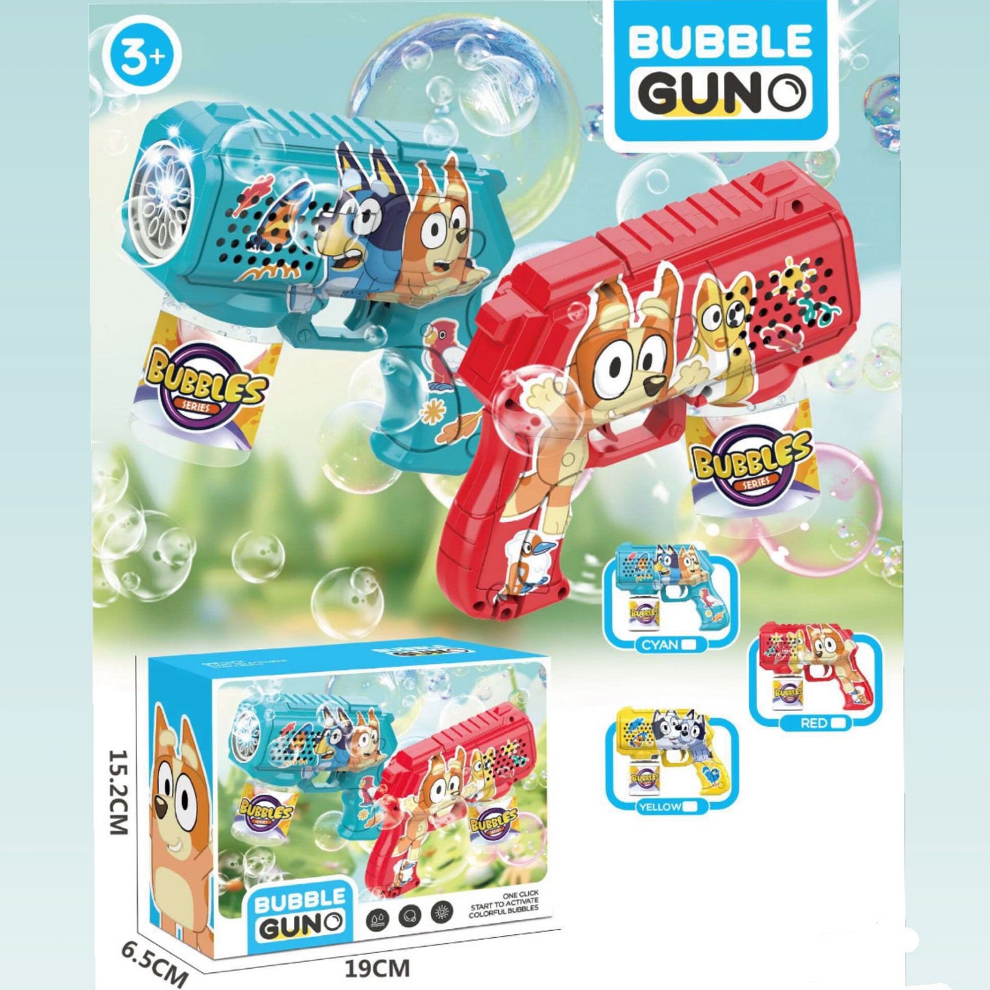 Puppy Bubble Gun