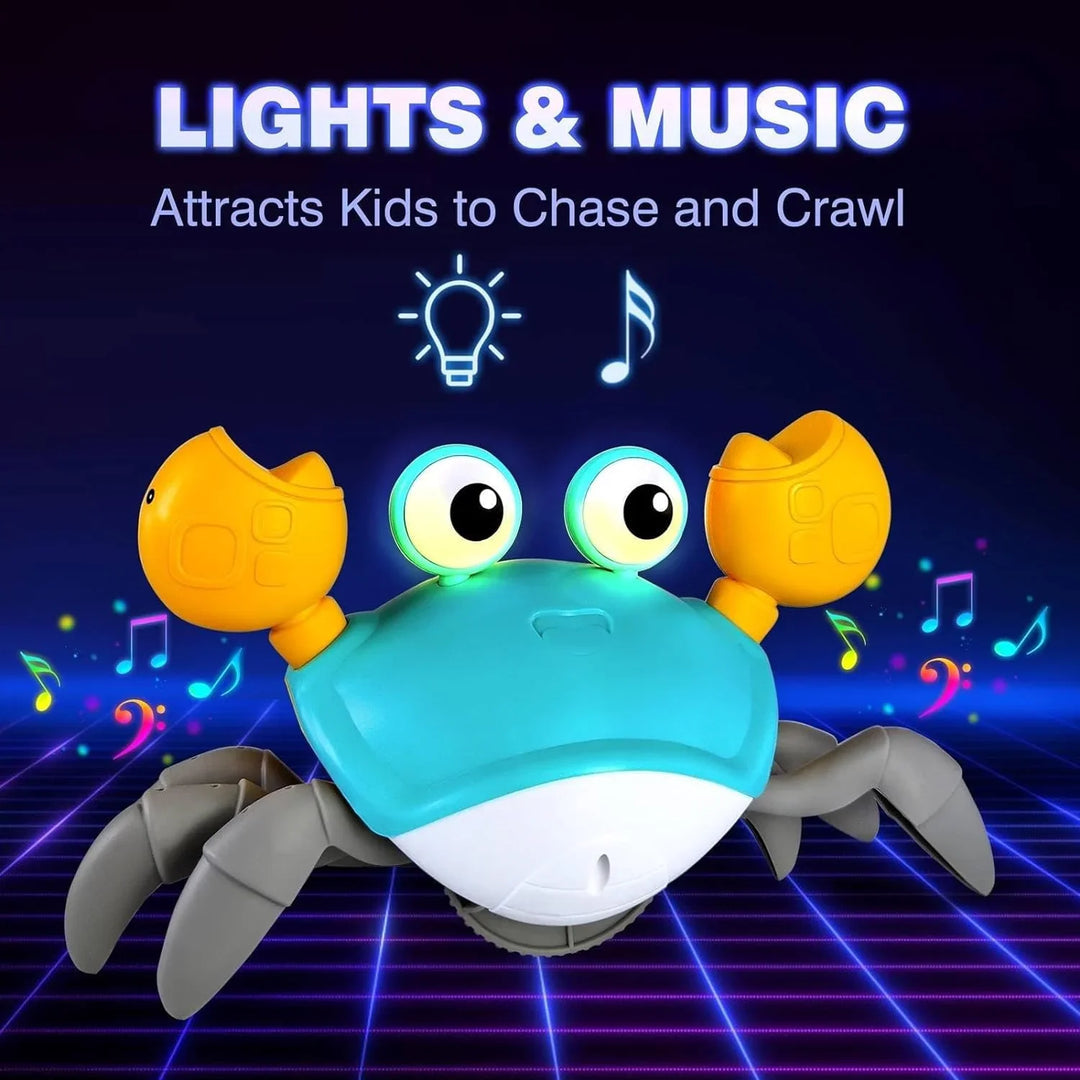 Crawling Crab Toy - Blue