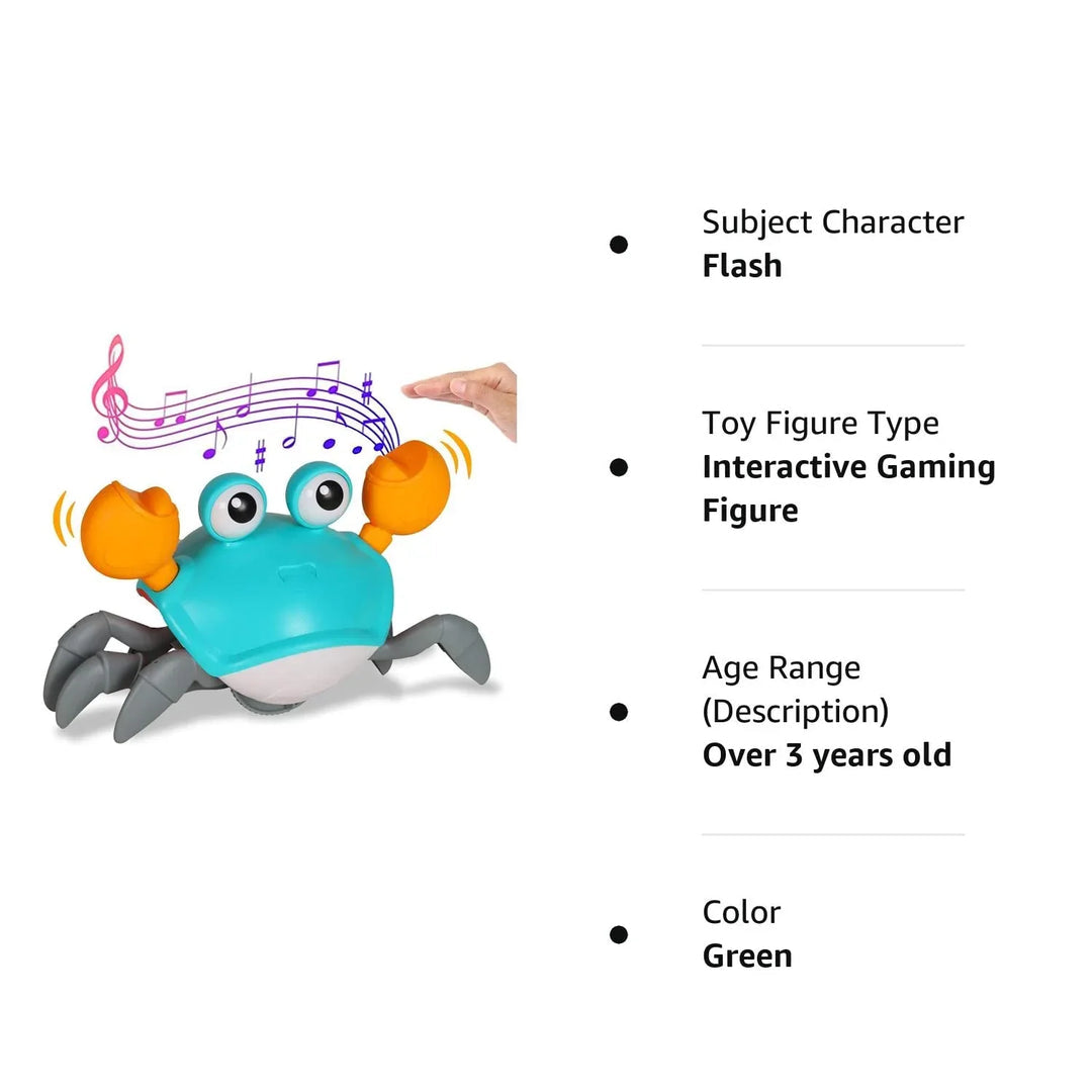 Crawling Crab Toy - Blue