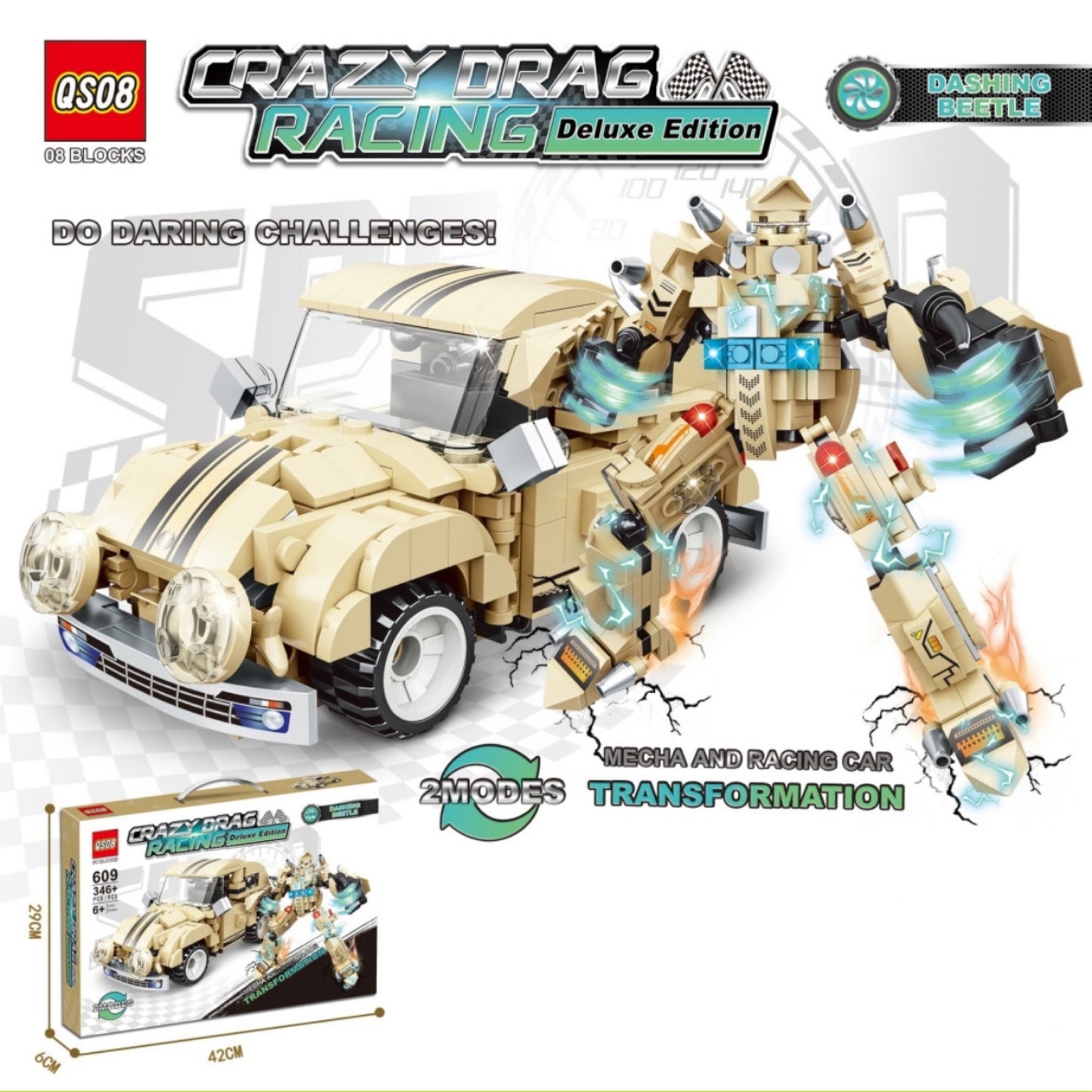 Car Transformation - Dashing Beetle