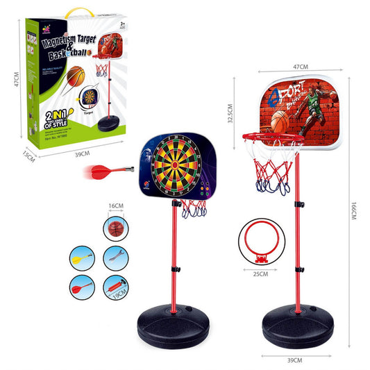 Magnetism Target & Basketball