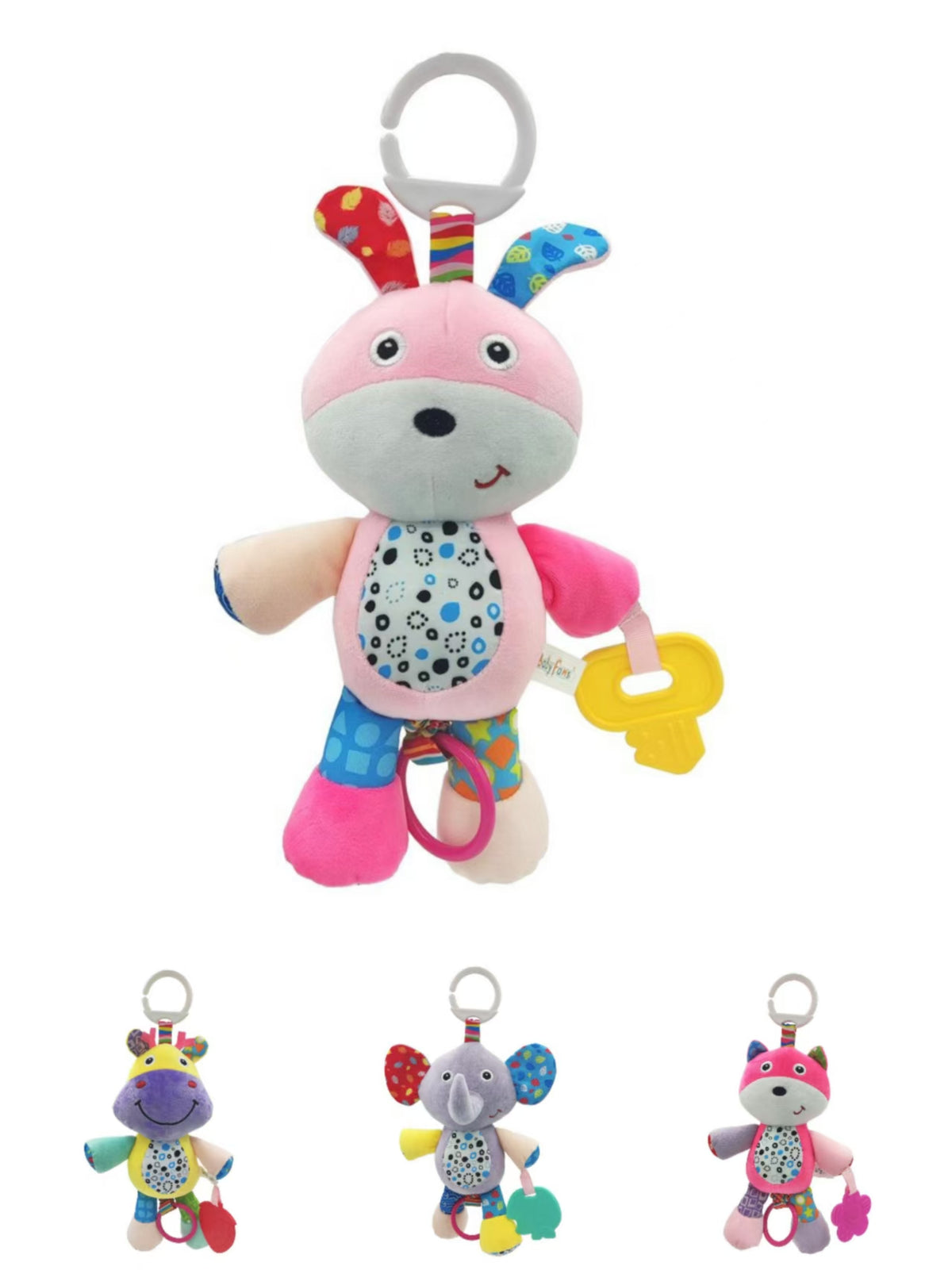 Pull-Turn Musical Plush Toys