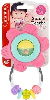 Infantino Spin & Rattle Teether